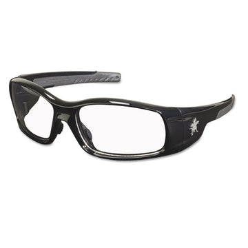 MCR™ Safety Swagger Safety Glasses, Black Frame, Clear Lens freeshipping - TVN Wholesale
